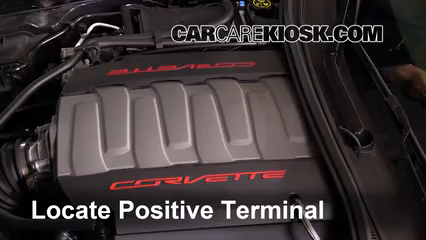 2015 Chevrolet Corvette Stingray 6.2L V8 Convertible Battery Jumpstart